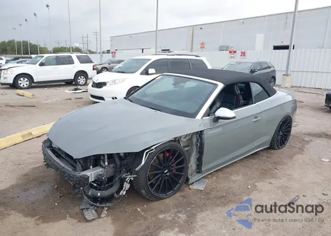 2021 Audi S5 Premium Plus z USA, uszkodzony, nr VIN WAUW4GF54MN007453